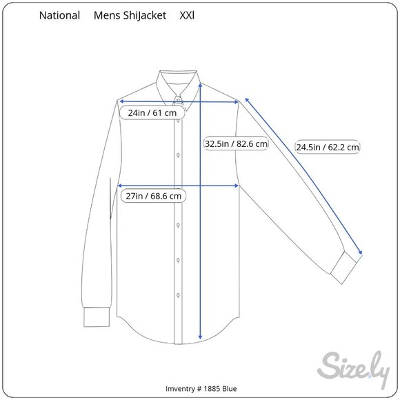 National Outfitters Mens XXL Shirt/Jacket Gray Plaid Cotton Button Down Pocket - Picture 7 of 7